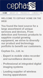 Mobile Screenshot of cephas.com.tw